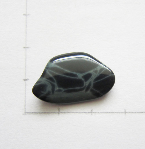 Obsidián pavoučí 23x15x3 — foto 1