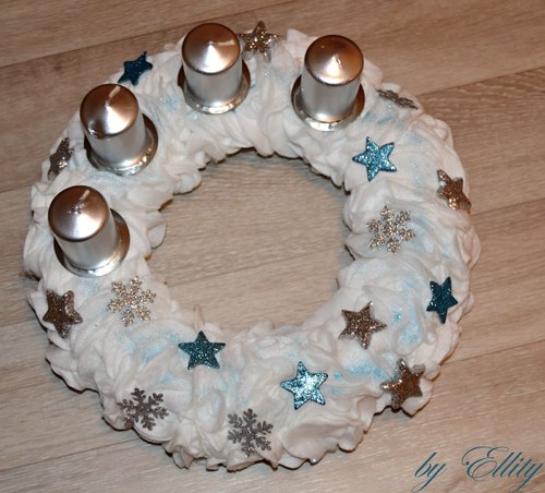 Adventní věnec FROZEN — foto 1
