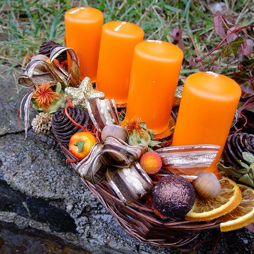 Adventní ošatečka - Pomeranče v čokoládě II. — foto 1