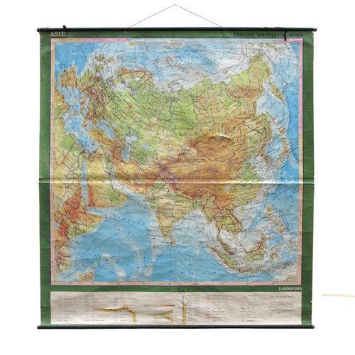 Velká školní mapa Asie — foto 1