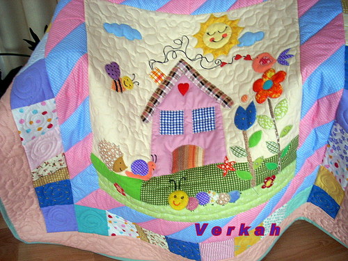 Dětská patchworková deka — foto 1