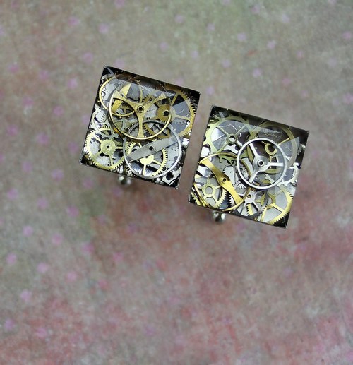 Manžetové knoflíčky /transparent/ — foto 1