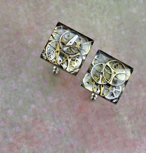 Manžetové knoflíčky /transparent/ — foto 1