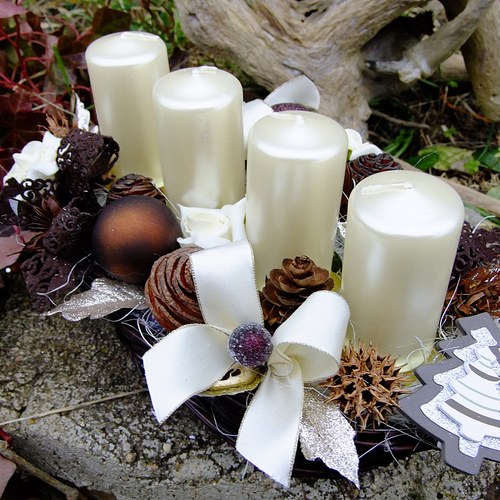 Adventní ošatečka - Cukr, káva, čokoláda — foto 1