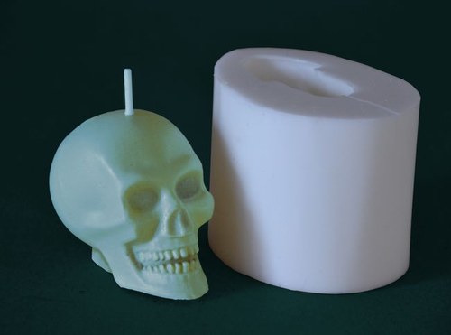 Forma na svíčky Lebka mini - výška 5cm