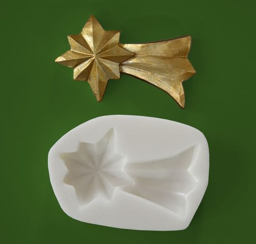 Silik. forma Relief - vánoční kometa, vel 6,8cm