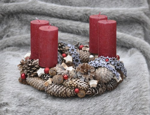 Adventní ŠiškáčČervený — foto 1