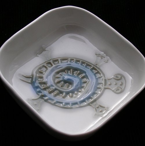 Porcelánová miska Želva — foto 1
