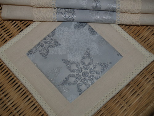 Prostírání pod hrníček - Flourish II — foto 1