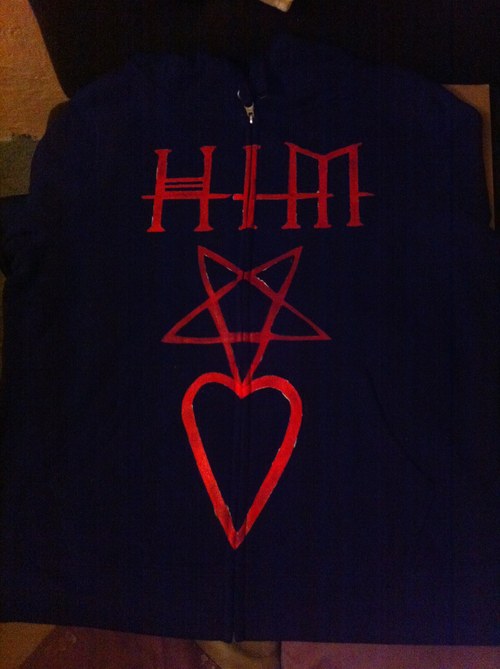 Mikina "HIM" — foto 1