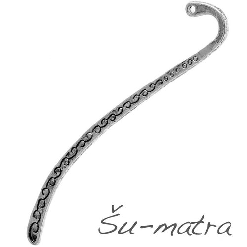 Záložka starostříbro, 84 mm (2 ks)