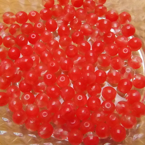Mačkané korálky - 6mm