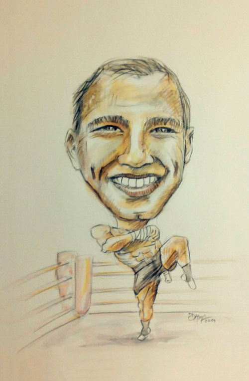Karikatura - Thaibox — foto 1