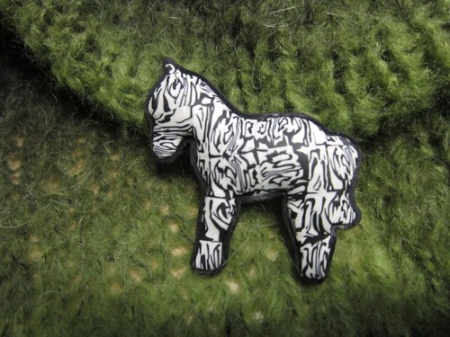 Zebra černá — foto 1