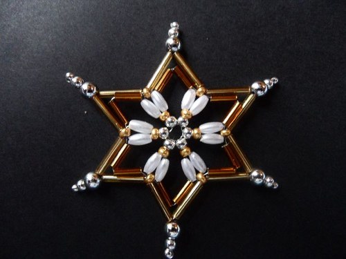 Tuplovaná hvězdička - 6,5 cm — foto 1