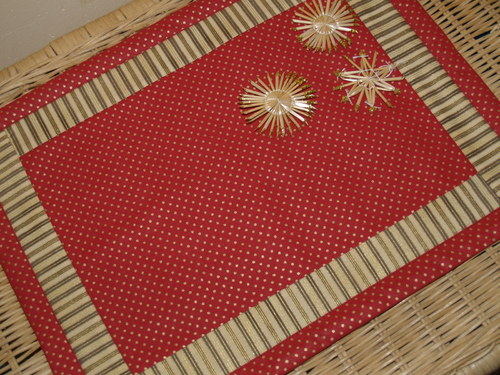Prostírání - Red flourish — foto 1