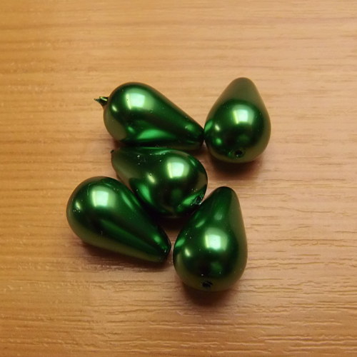 Voskované kapky - 10 x 17 mm