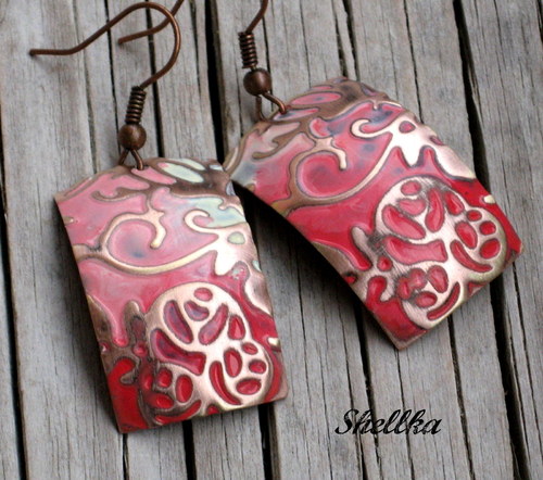 Náušnice ,,ROSES,, II. — foto 1