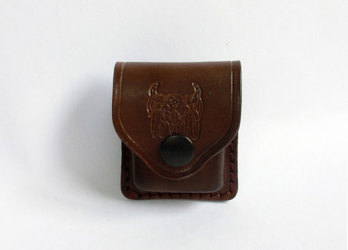Pouzdro na ZIPPO zapalovač - hnědé - BŮVOL