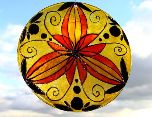 Mandala Divoká orchidej — foto 1