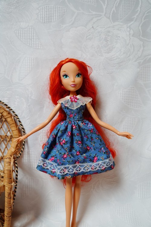 Modré šaty pro Winx — foto 1