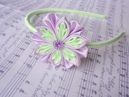Čelenka Pistachio purple