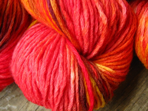 100% merino "Hořící podzim" — foto 1