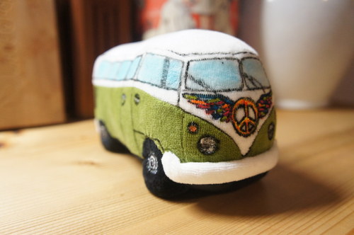 Plyšák busík PEACE — foto 1