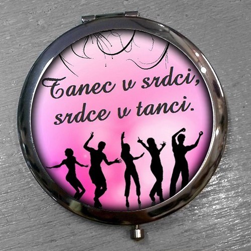 Zrcátko Tanec v srdci, srdce v tanci — foto 1