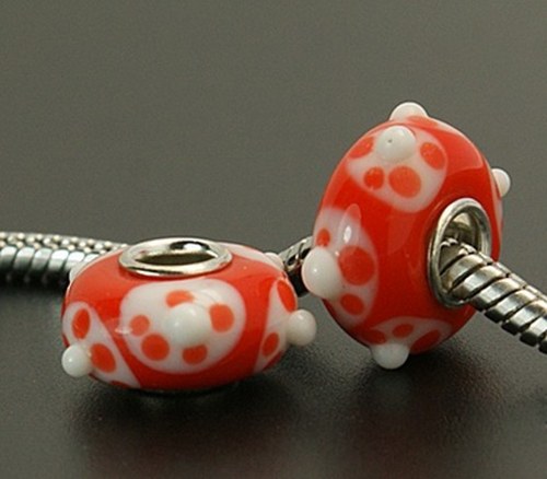 Pandorka s jednotným středem! 14x7mm na řetízek
