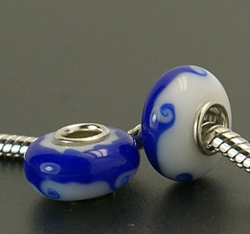Pandorka s jednotným středem! 14x7mm na řetízek