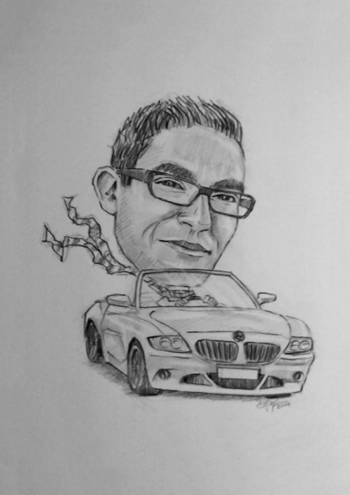 Karikatura - Cabriolet — foto 1