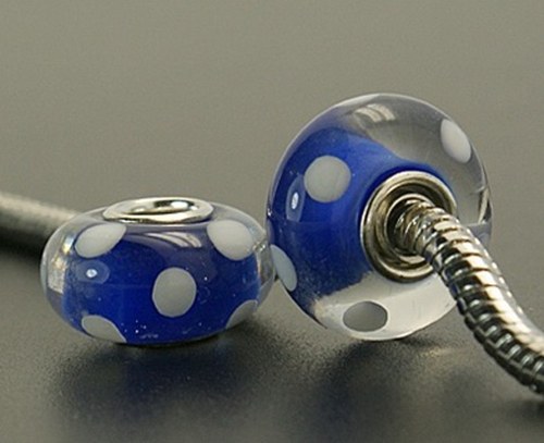 Pandorka s jednotným středem! 14x7mm na řetízek