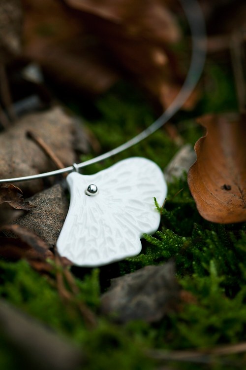 Ginkgo náhrdelník — foto 1