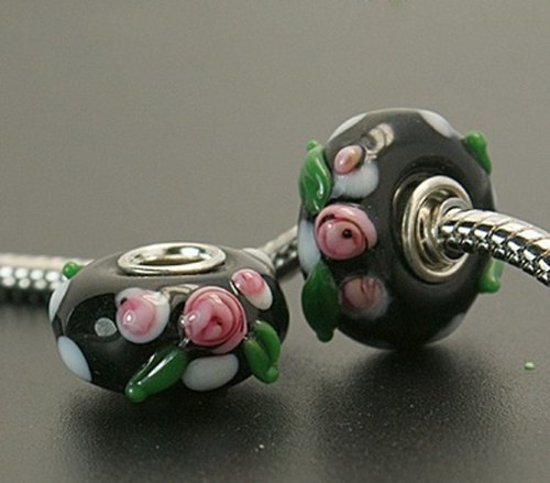 Pandorka s jednotným středem! 14x7mm na řetízek