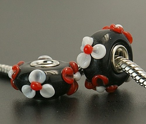 Pandorka s jednotným středem! 14x7mm na řetízek