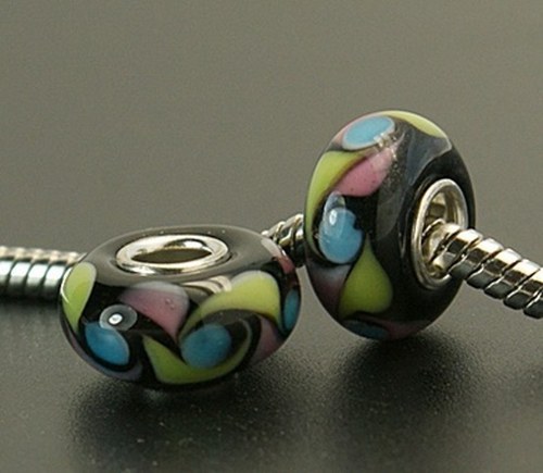 Pandorka s jednotným středem! 14x7mm na řetízek