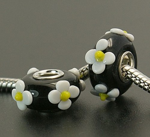 Pandorka s jednotným středem! 14x7mm na řetízek