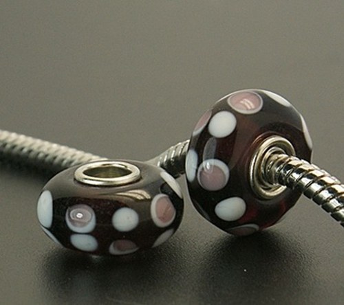 Pandorka s jednotným středem! 14x7mm na řetízek