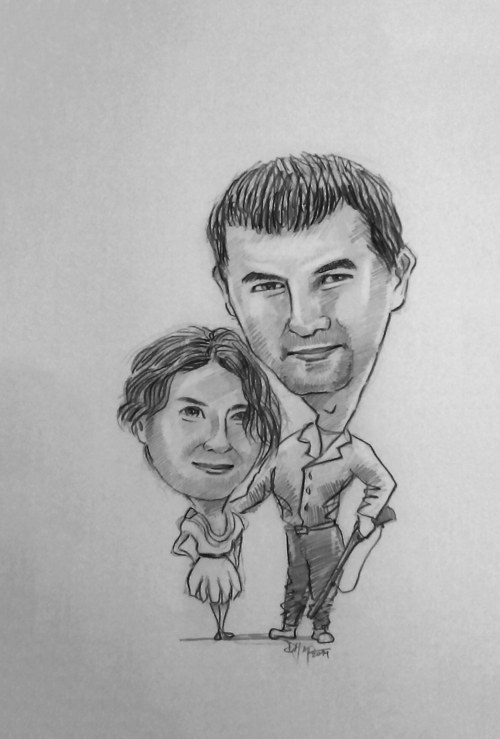 Karikatura - Myslivec — foto 1