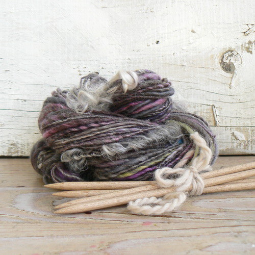 Zimní nebe - ručně předená — foto 1