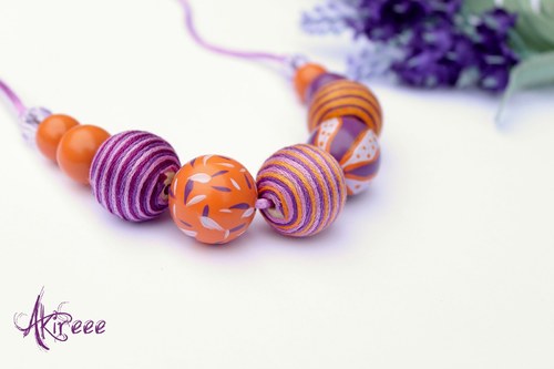 SLEVA!!! Violets In Orange - Bláznivé korále — foto 1