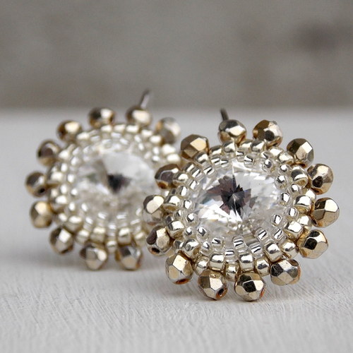 Ice Dream - Swarovski - náušnice...na přání... — foto 1