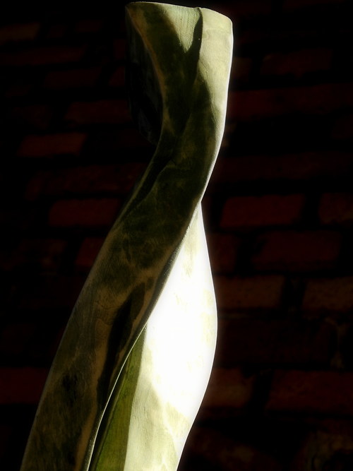 Propojení ... lípa, vitráž 45 cm — foto 1