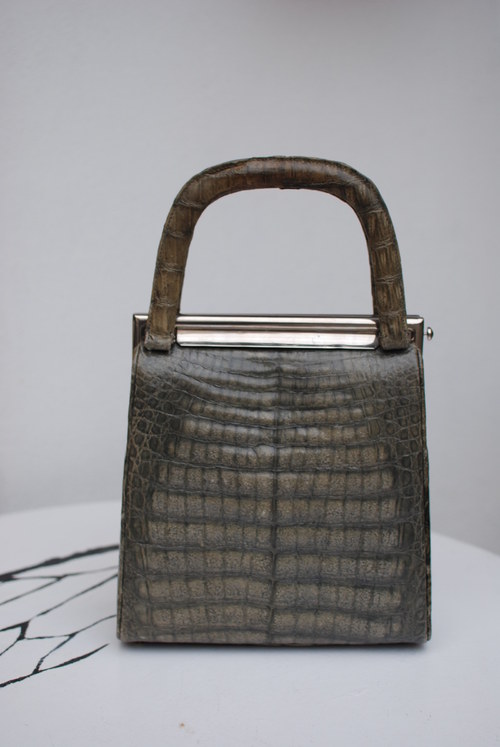 Krokodýlí kabelka 60. léta — foto 1