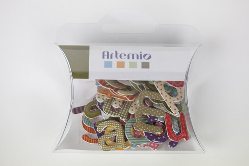 Písmena Artemio scrapbook — foto 1