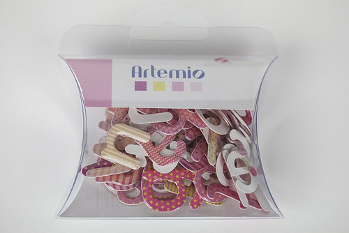 Písmena Artemio scrapbook — foto 1