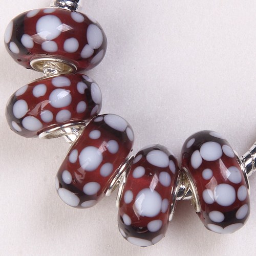 Pandorka s jednotným středem! 14x7mm na řetízek