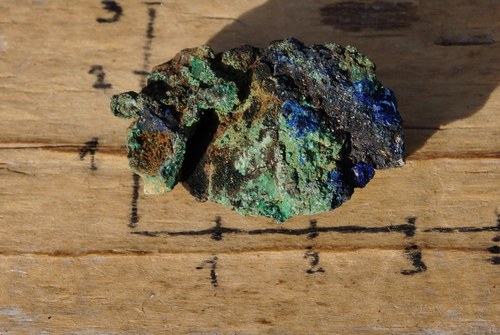 Azurit- malachit surovina B4413 — foto 1