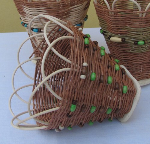 Košíček z pedigu (hnědozelený) — foto 1